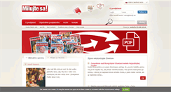 Desktop Screenshot of milujtesa.org